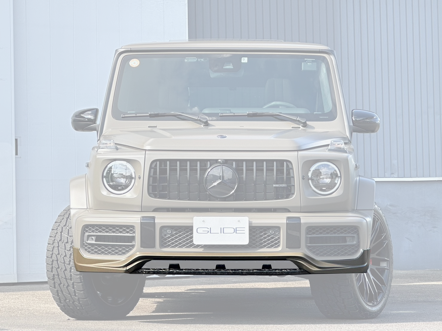 フロントスポイラー（センターフラップ・クラッシュカーボン）